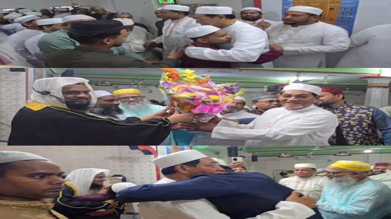 নিজ এলাকা পাথরঘাটায় ঈদের নামাজ আদায় করলেন চিফ হুইপ নূরুল ইসল