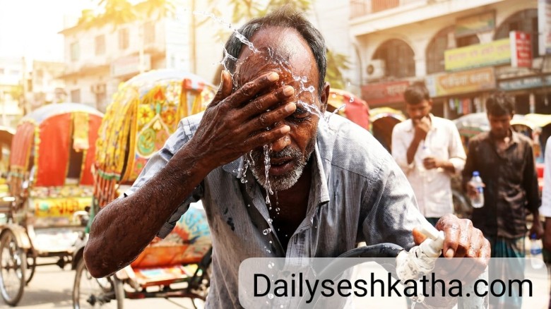 তীব্র তাপদাহে বিপর্যস্ত বরগুনার জনজীবন