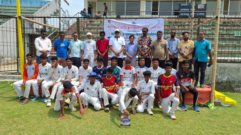 প্রাইম ব্যাংক জাতীয় স্কুল ক্রিকেট টুর্নামেন্টে বরগুনা জেলা স 