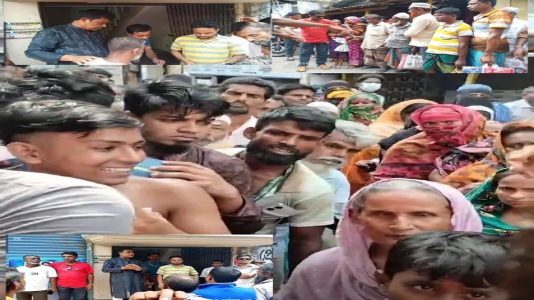 বরগুনায় ৫ শতাধিক পরিবারের মধ্যে কোরবানির গোশত বিতরণ