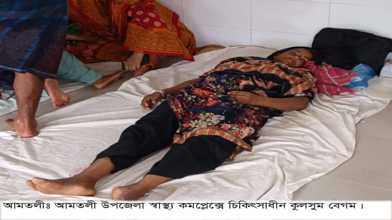 বরগুনায় জমির দলিল চাইতে গিয়ে পুলিশের এক ASI-এর হামলার শিকার