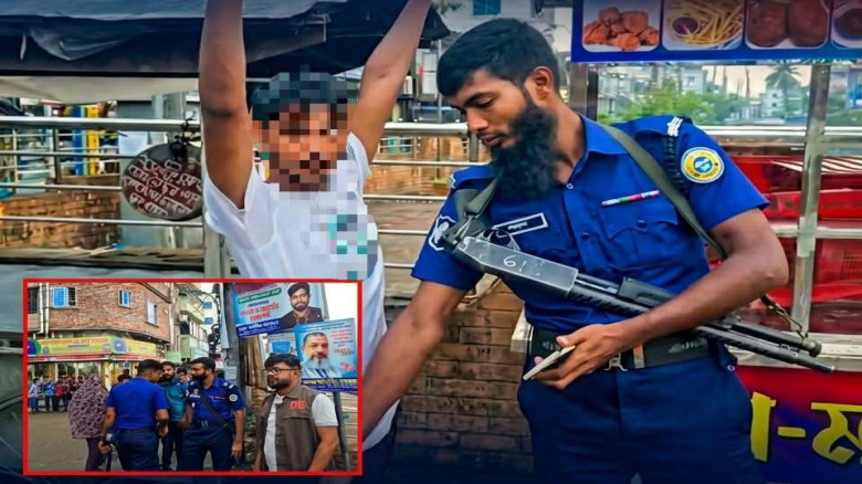 বরগুনায় কিশোর গ্যাং দমনে পুলিশের বিশেষ অভিযান!