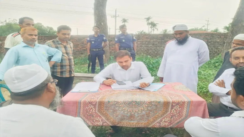 আমতলীতে ভূমি অপরাধ প্রতিরোধ আইনে অবৈধ দখলদারদের কারাদণ্ড ও জ