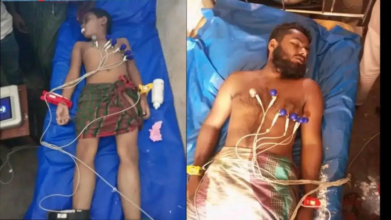 বরগুনার বামনায় পুকুরে ডুবে মামা-ভাগনের মৃত্যু: উদ্ধার করতে গ