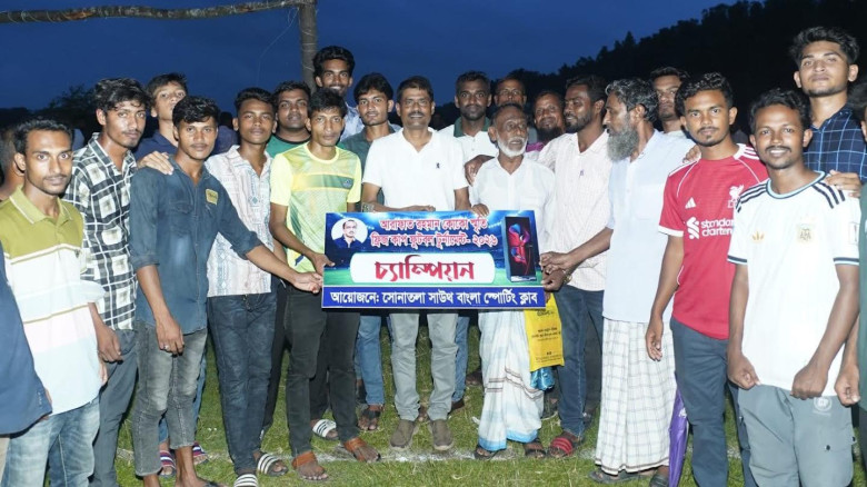 বরগুনায় আরাফাত রহমান কোকো স্মৃতি ফুটবল টুর্নামেন্ট–২০২৬ অনু 