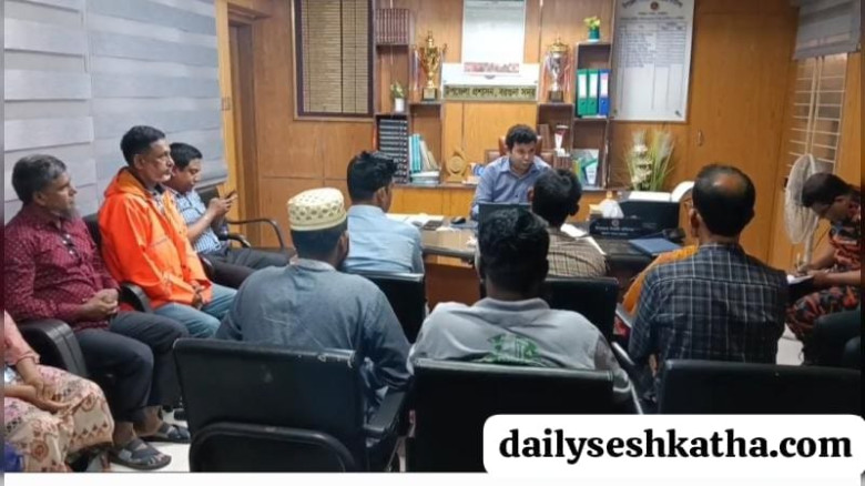 অতিবৃষ্টি ও সম্ভাব্য জলোচ্ছ্বাস মোকাবিলায় বরগুনা সদরে প্রস্ত
