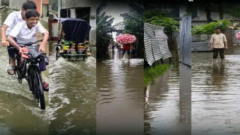 জলাবদ্ধতা নিরসনে জরুরি পদক্ষেপের দাবি বরগুনা পৌরবাসীর: