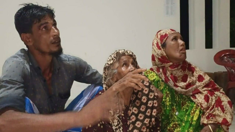 বরগুনায় ৮৫ বছরের বৃদ্ধা মাকে মারধরের অভিযোগ বড় ছেলের বিরুদ