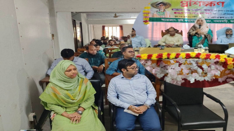 বরগুনায় "কৃষক স্মার্ট কার্ড" বিষয়ক প্রশিক্ষণ অনুষ্ঠিত