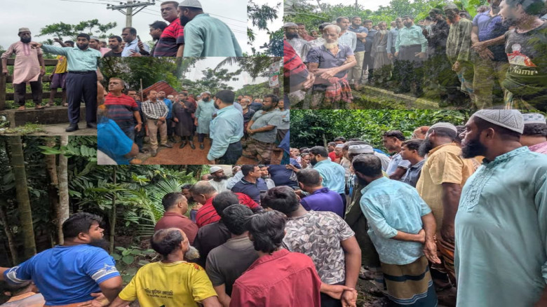 বহুল প্রতীক্ষিত আমতলীর-গুলিশাখালী সেতুর অ্যাপ্রোচ সড়ক নির্ম