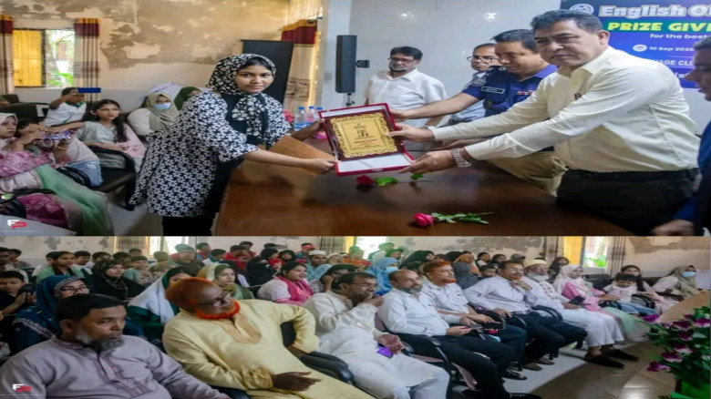 বরগুনায় ইংলিশ অলিম্পিয়াড ২০২৬-এর পুরস্কার বিতরণী