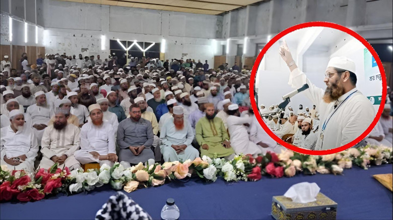 গণভোটের রায় উপেক্ষা করলে সরকারকে মূল্য দিতে হবে: বরগুনায় মামুনুল হক
