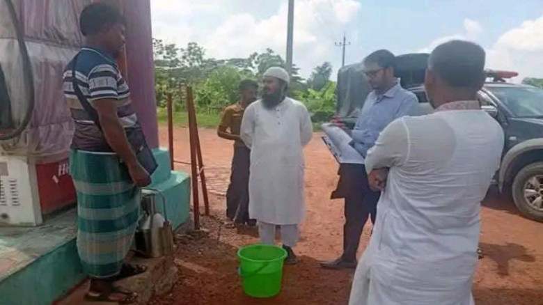 বারংবার জরিমানা করার পরও বদলায়নি আমতলীর রহমানিয়া পাম্প!