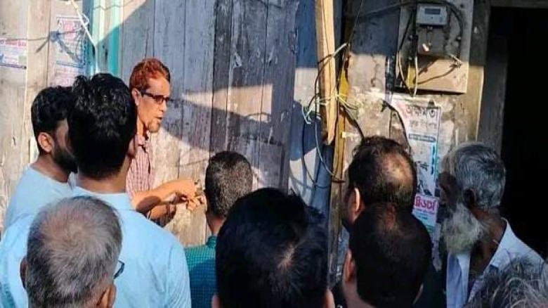 আমতলীতে পাবলিক লাইব্রেরি স্থাপনে সভা ও স্থান পরিদর্শন