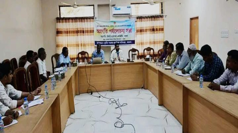 বরগুনায় এলজিইডির মাসিক অগ্রগতি পর্যালোচনা সভা অনুষ্ঠিত...