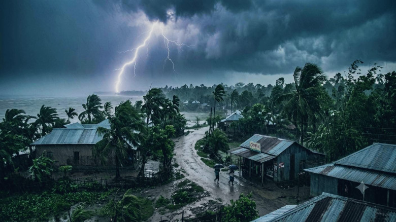 বরগুনায় বজ্রঝড়সহ ভারী বৃষ্টির পূর্বাভাস...