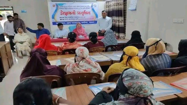 বরগুনায় অনগ্রসর জনগোষ্ঠীর জন্য ১৫ দিনব্যাপী প্রশিক্ষণের উদ্ব