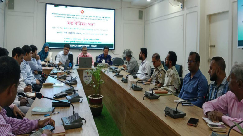 বরগুনায় সরকারের অগ্রাধিকারভুক্ত কার্যক্রমের অগ্রগতি পর্যালোচনায় মতবিনিময়...