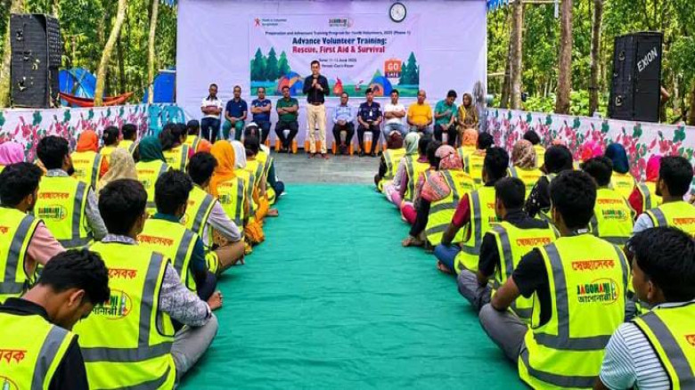 তালতলীতে জাগোনারীর দুর্যোগ মোকাবিলা প্রশিক্ষণ
