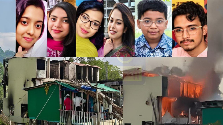 কক্সবাজারের রিসোর্টে অগ্নিকাণ্ড: বরগুনার আমতলীর একই পরিবারের