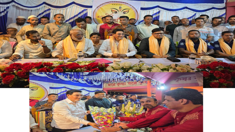 বেতাগীতে কেন্দ্রীয় কালী ও দুর্গা মন্দিরসহ বিভিন্ন পূজামণ্ডপ