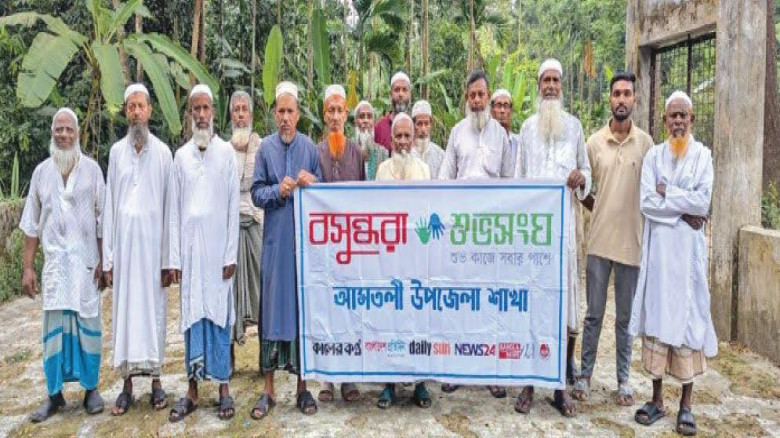 আমতলীতে কৃষকদের সচেতনতায় বসুন্ধরা শুভসংঘের আলোচনা সভা