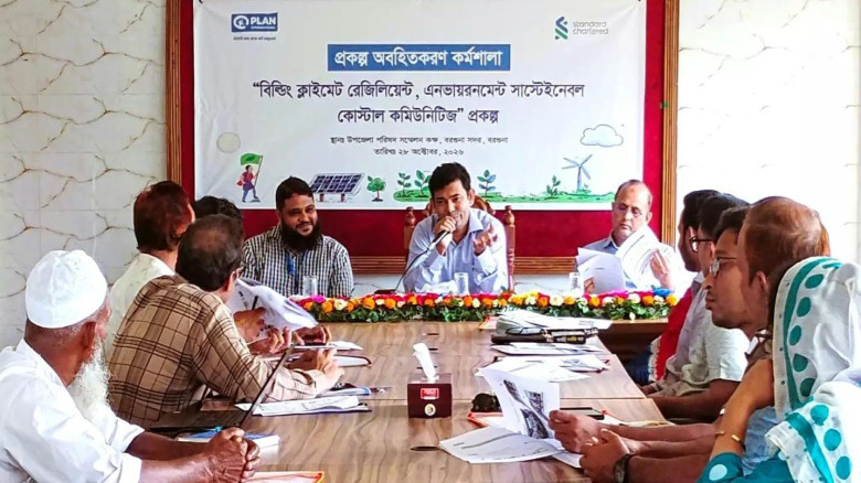বরগুনায় জলবায়ু সহনশীলতা বৃদ্ধিতে ‘রেসকোস্ট’ প্রকল্পের সূচন